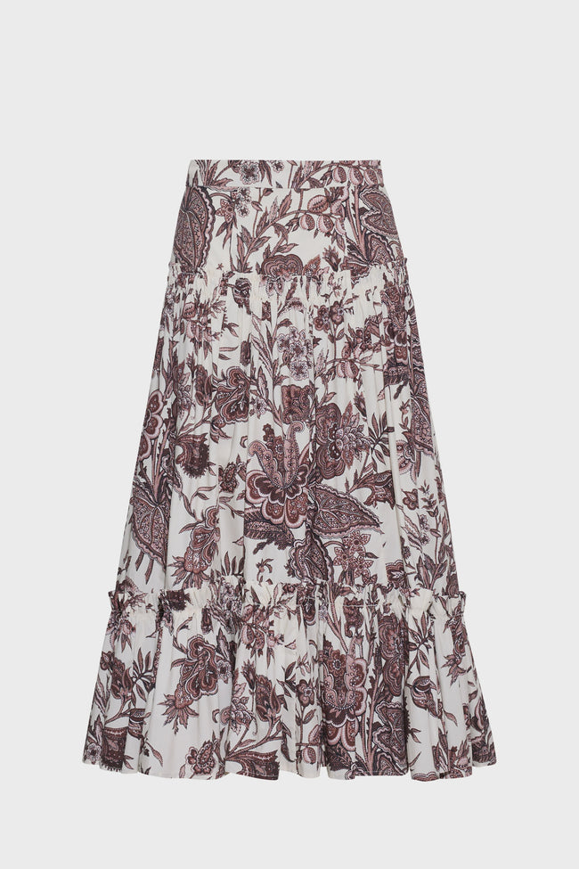 CC A Line Ruffle Skirt