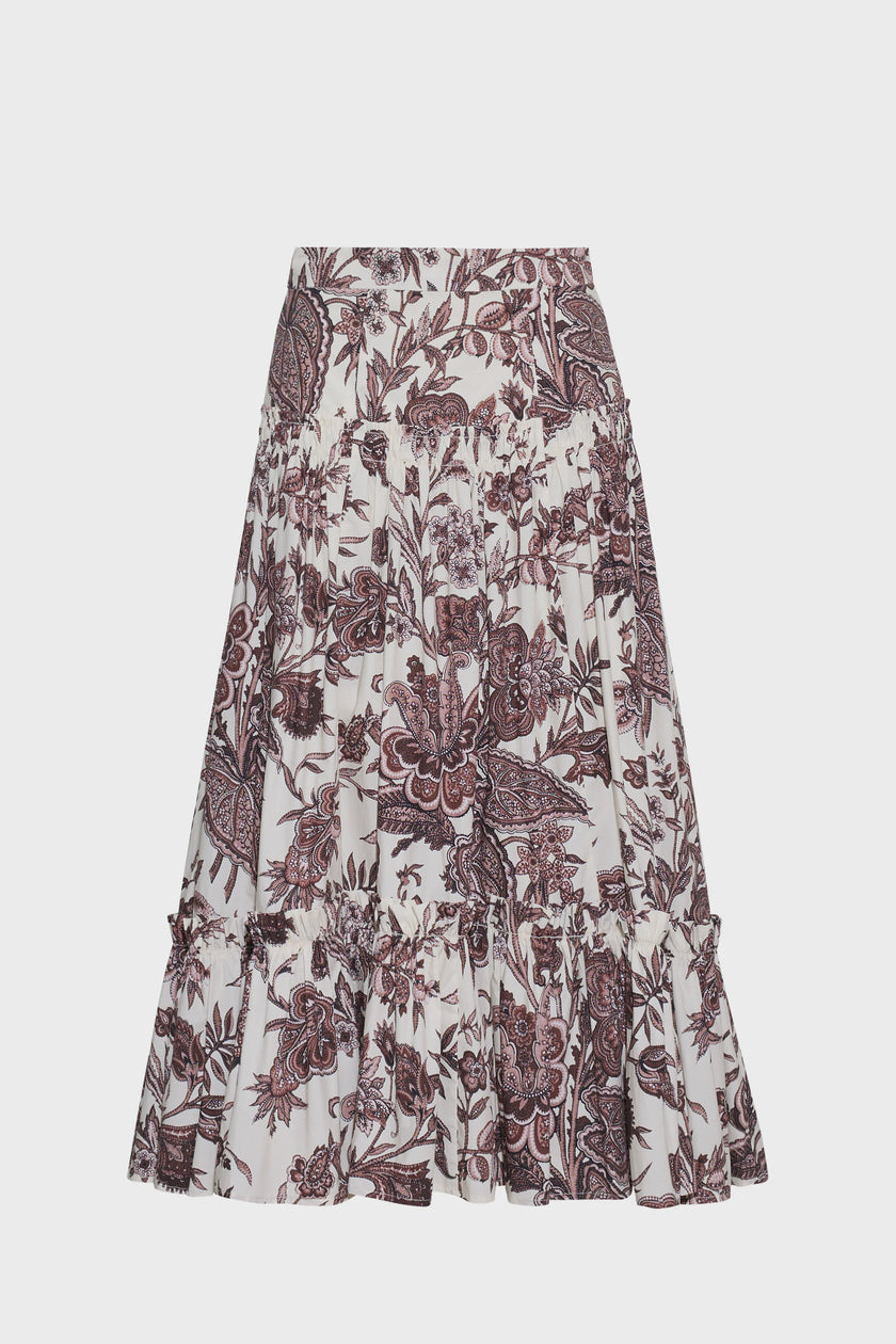 CC A Line Ruffle Skirt
