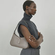 DE Grey Shoulder Bag