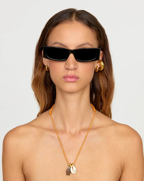 ELI Orange Charm Necklace