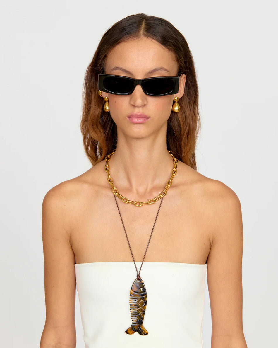 ELI Fish Comb Necklace