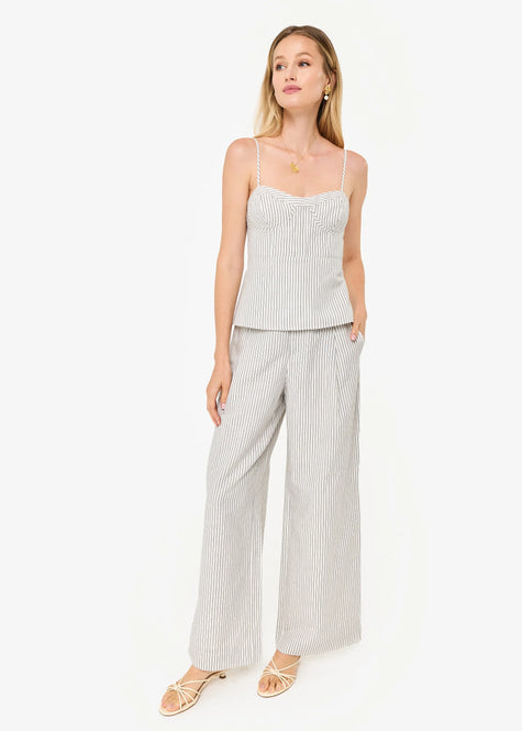CAM Stripe High Rise Trouser