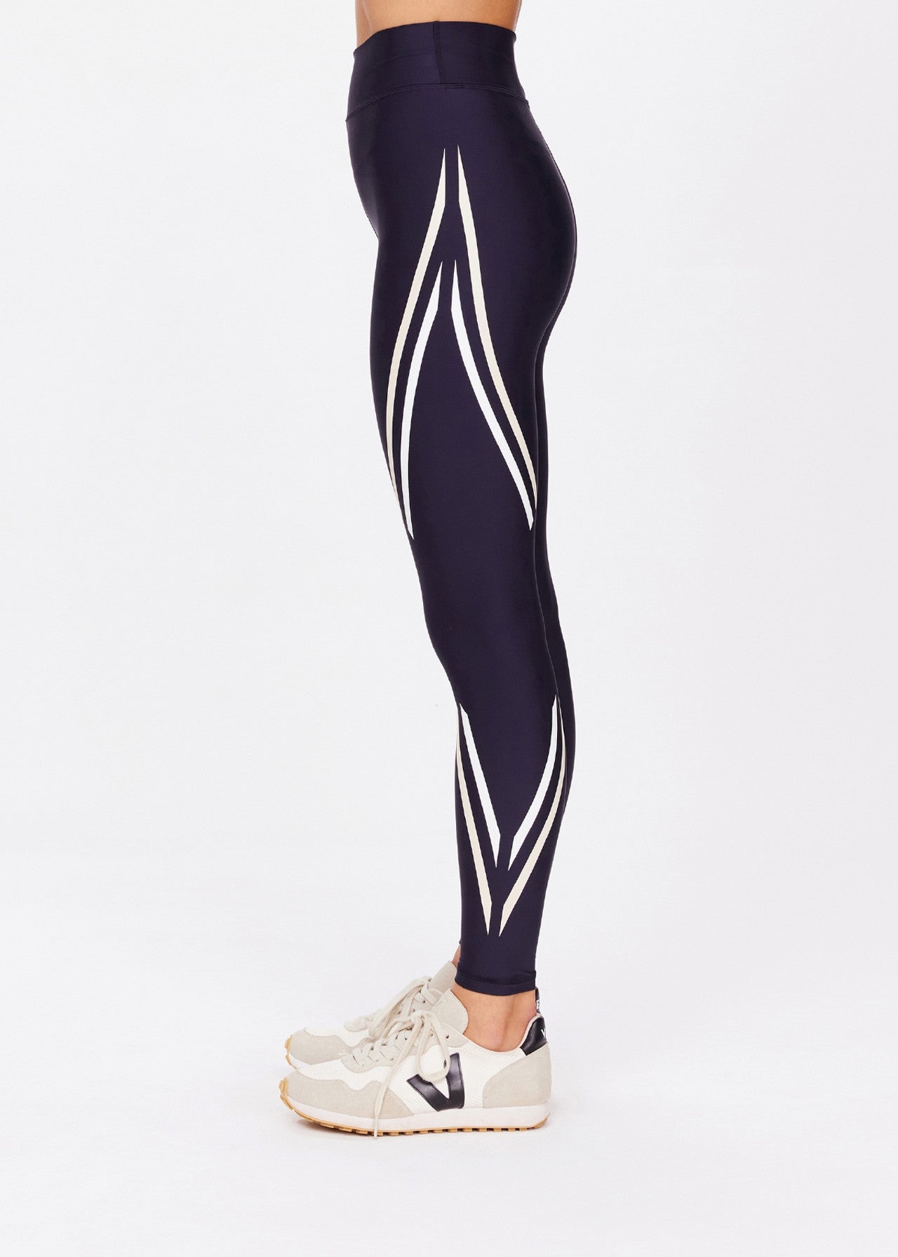 UPS Printed Stripe Leggings