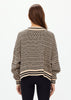 UPS Patterned V Neck Sweater