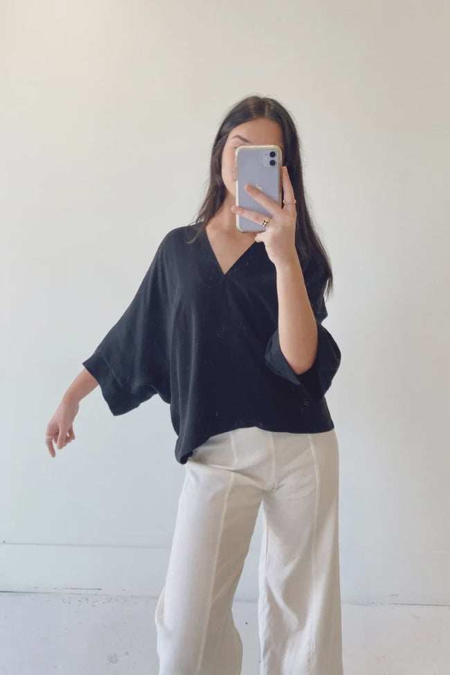 NAT Off the Cuff Merlot Top