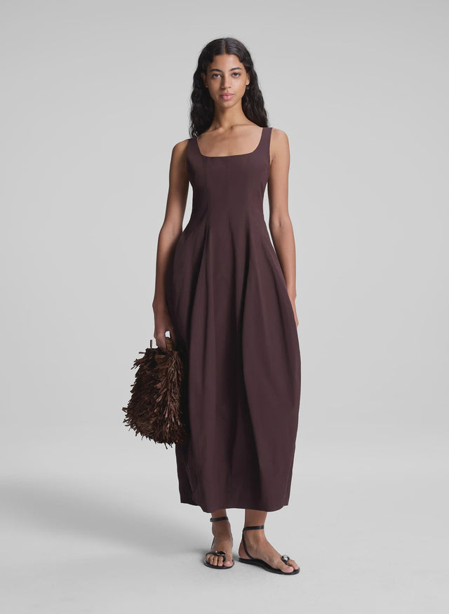 ALC Brown Bubble Dress