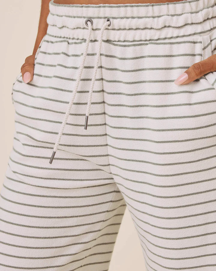 SPL Cropped Stripe Pant