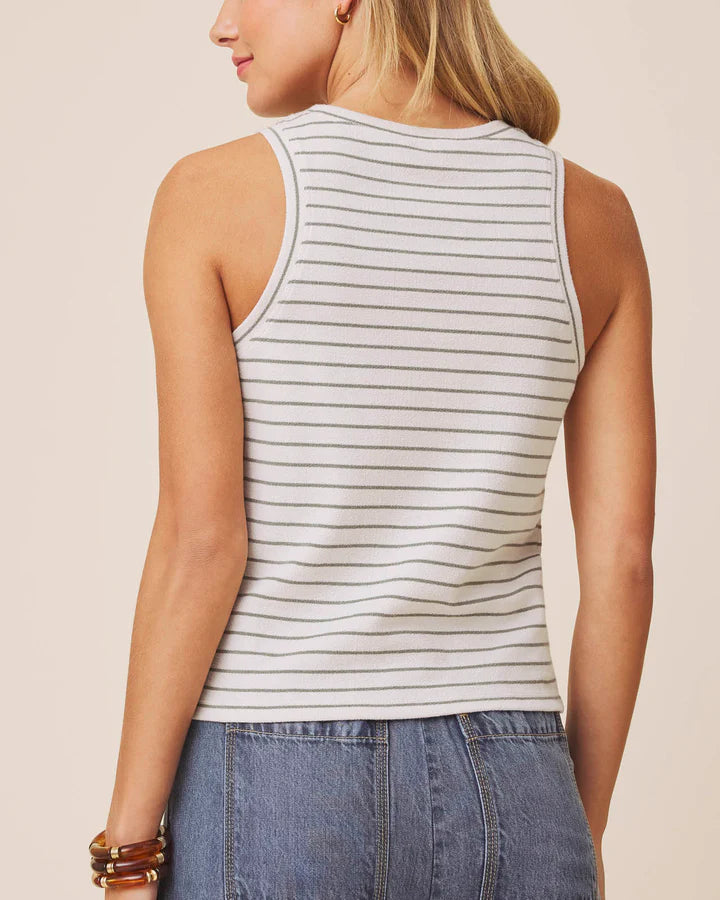 SPL Mint Stripe Tank