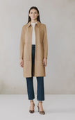 SOK Leather Trench Coat
