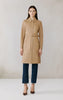 SOK Leather Trench Coat