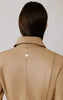 SOK Leather Trench Coat