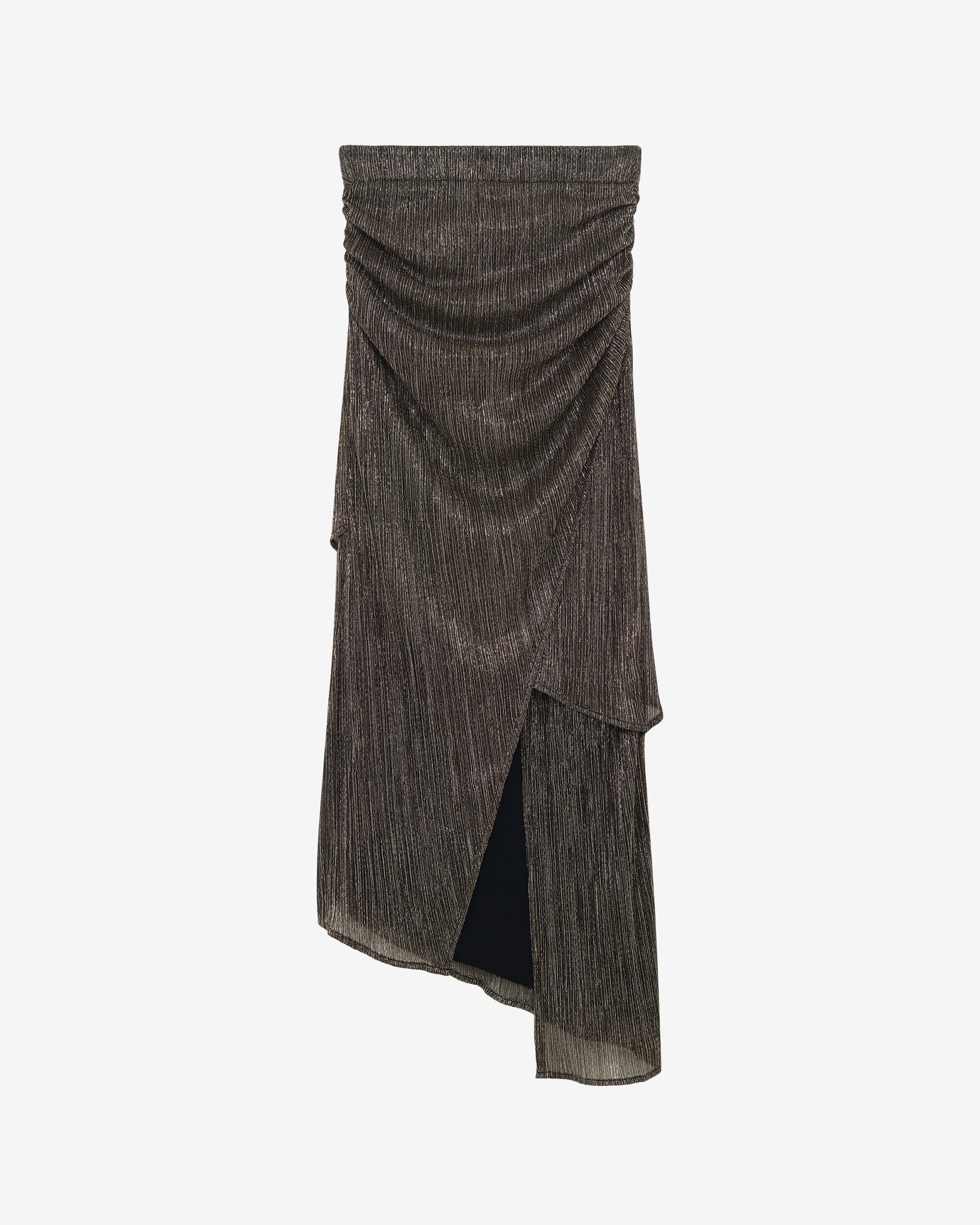 IRO Asymmetrical Pleated Skirt