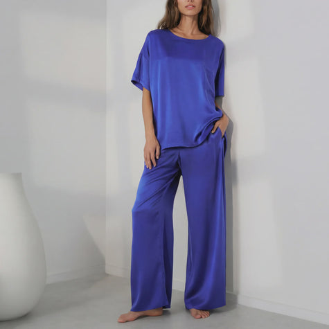 LUN Oversized Tee Pant PJ Set