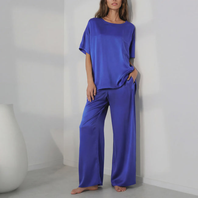 LUN Oversized Tee Pant PJ Set