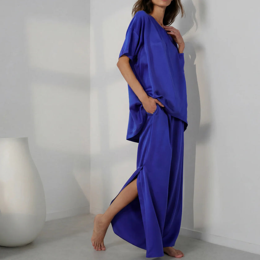 LUN Oversized Tee Pant PJ Set