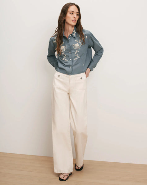 VER Beaded Buttondown Shirt