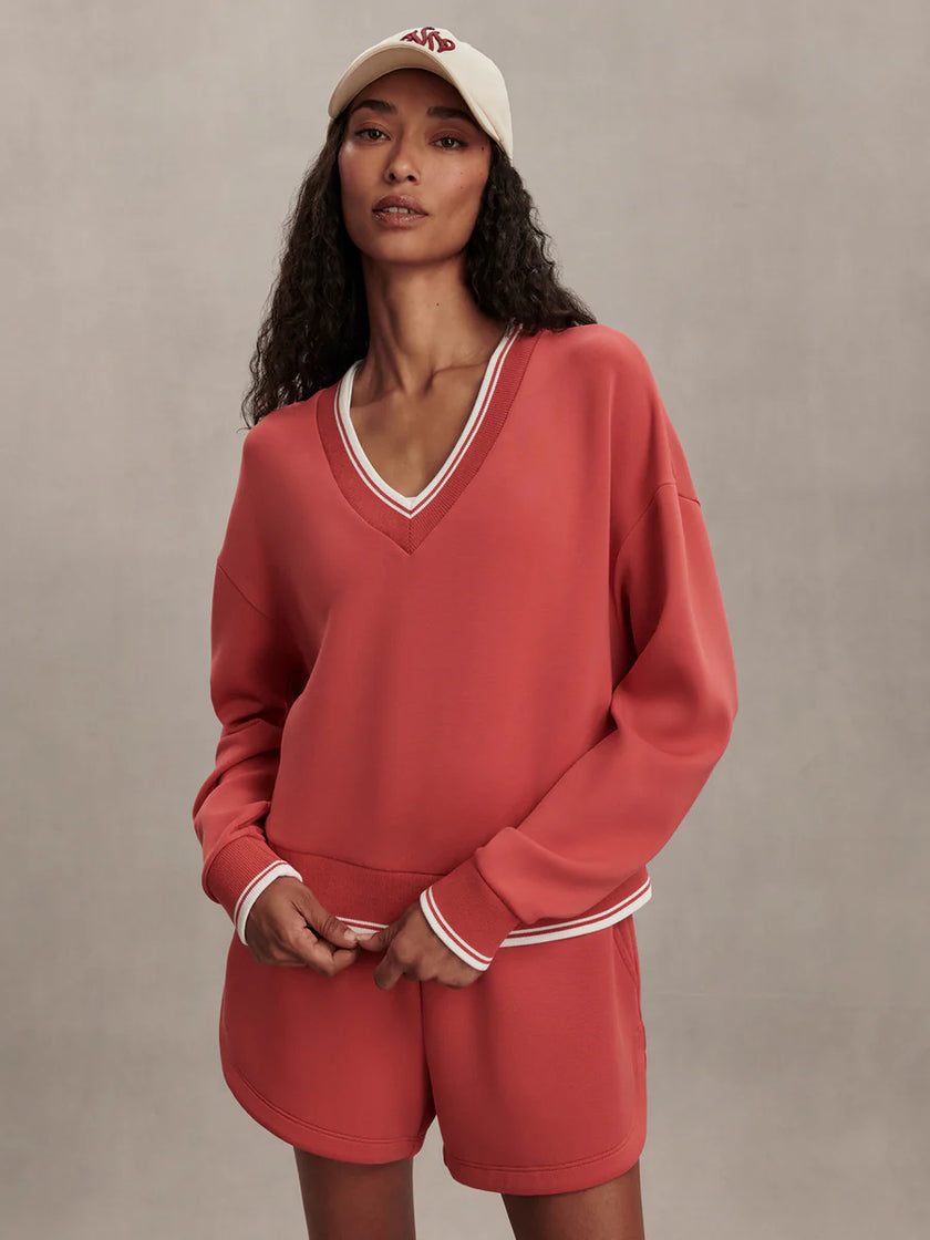 VAR Collegiate V Neck Sweat