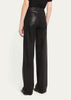 L'A High Rise Black Coated Jeans