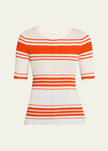 ALC Poppy Stripe Tee