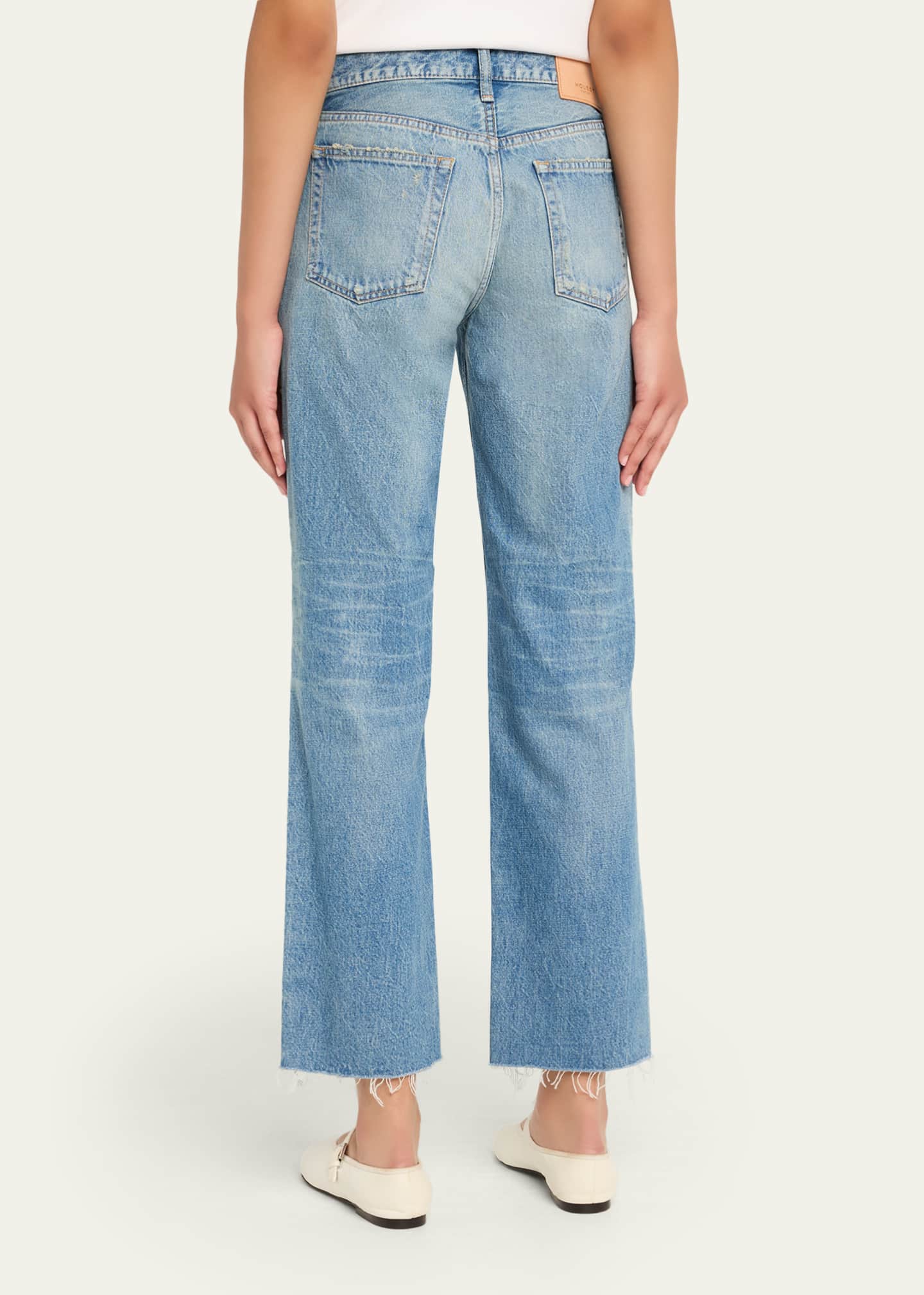 MOU Straight Low Rise Jeans
