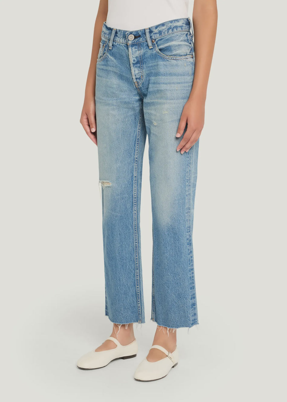 MOU Straight Low Rise Jean