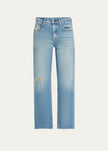 MOU Straight Low Rise Jeans