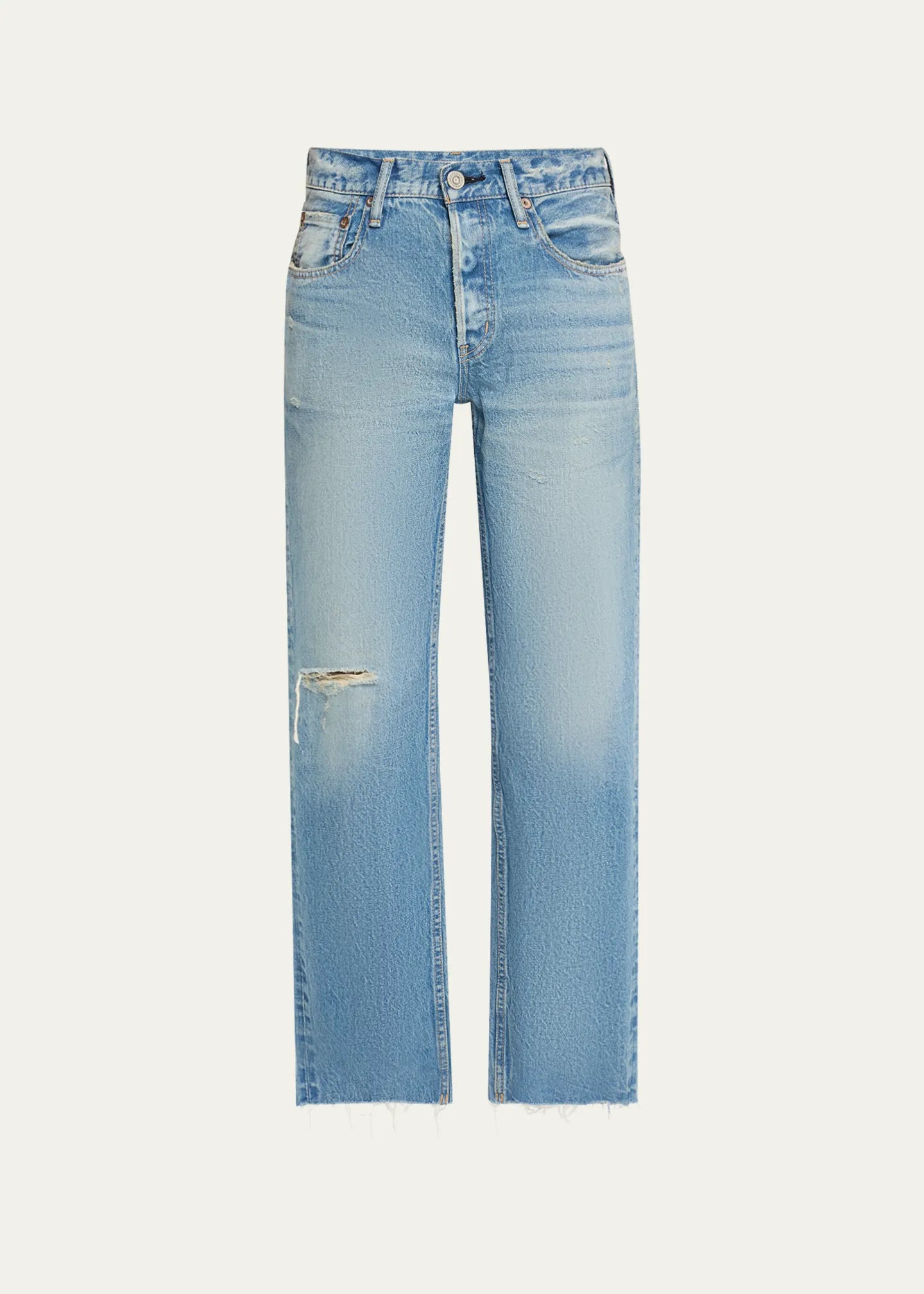 MOU Straight Low Rise Jeans