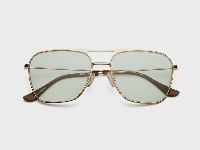 CAD Gold Readers with Green Lens