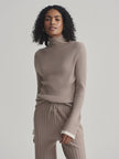 VAR Taupe Knit Top