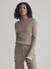 VAR Taupe Knit Top