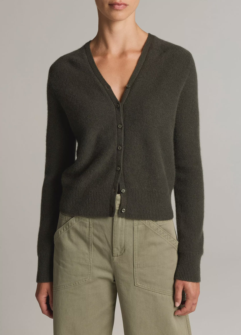 VIN Cashmere V Neck Cardigan