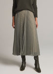 VIN Sheer Pleated Skirt