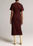VIN Side Rouched Dress