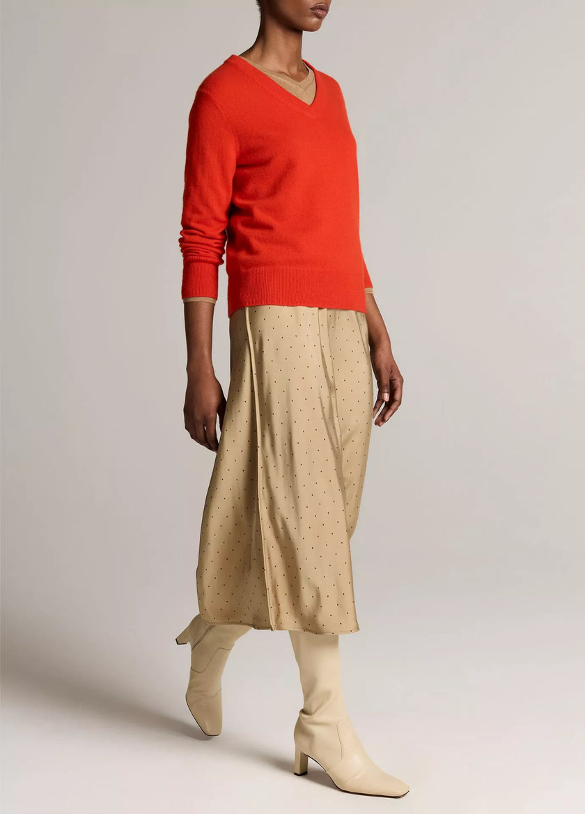 VIN Dotted Slip Skirt