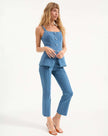 VER Denim Crop Pant