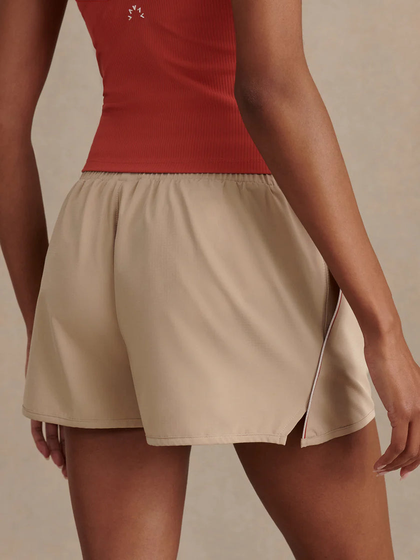 VAR Red Stripe Running Short