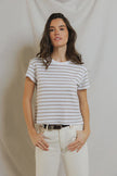 PWT Striped Boxy Crewneck Tee