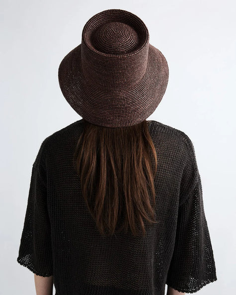 JL Straw Bucket Hat