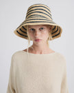 JL Striped Bucket Hat