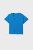 PWT Cobalt Boxy V Neck Tee