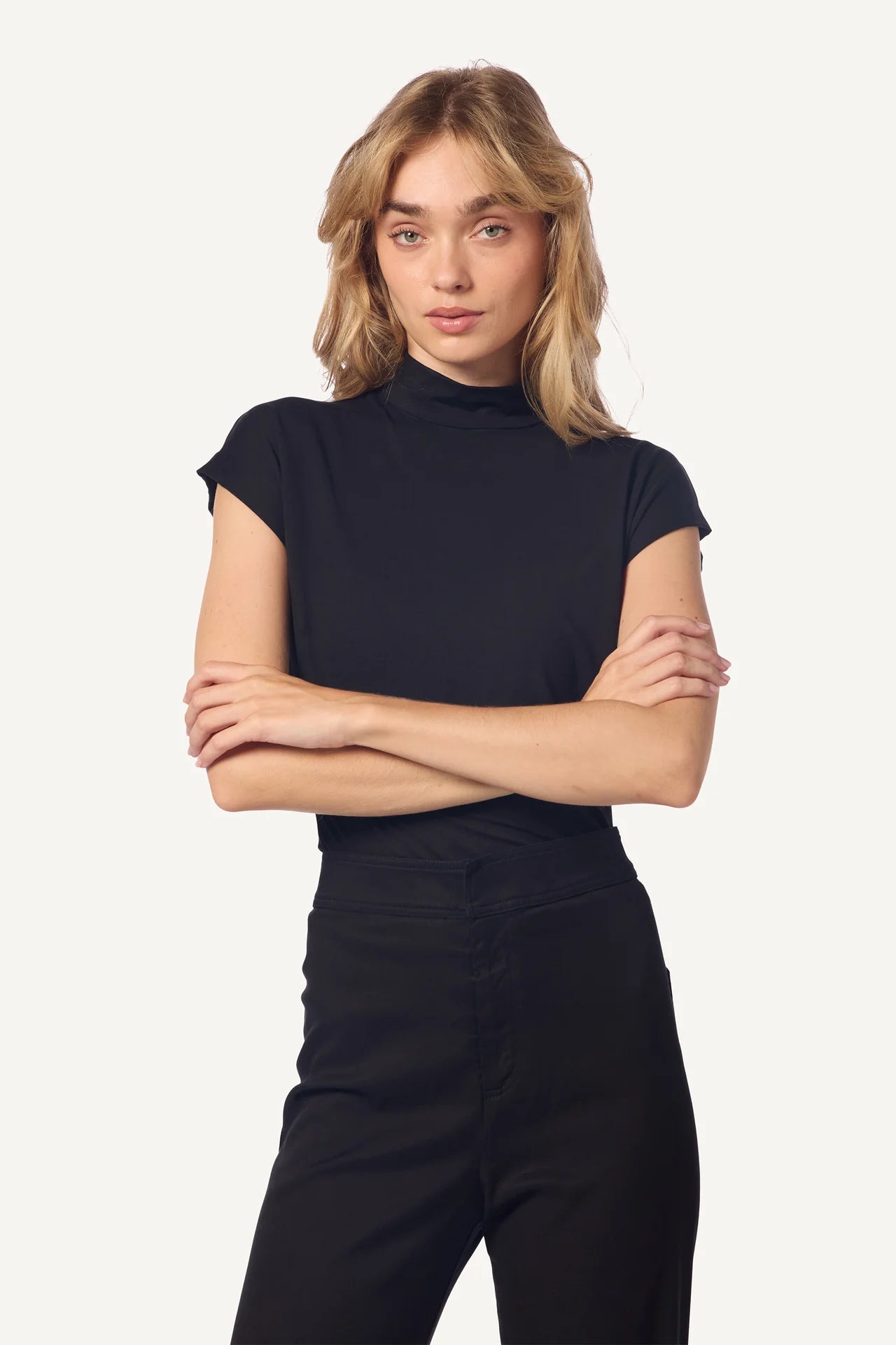 SAB Mock Neck Top