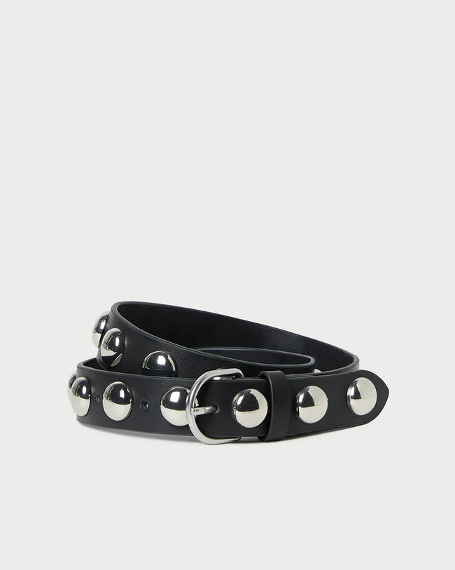 LOF Leather Studded Belt