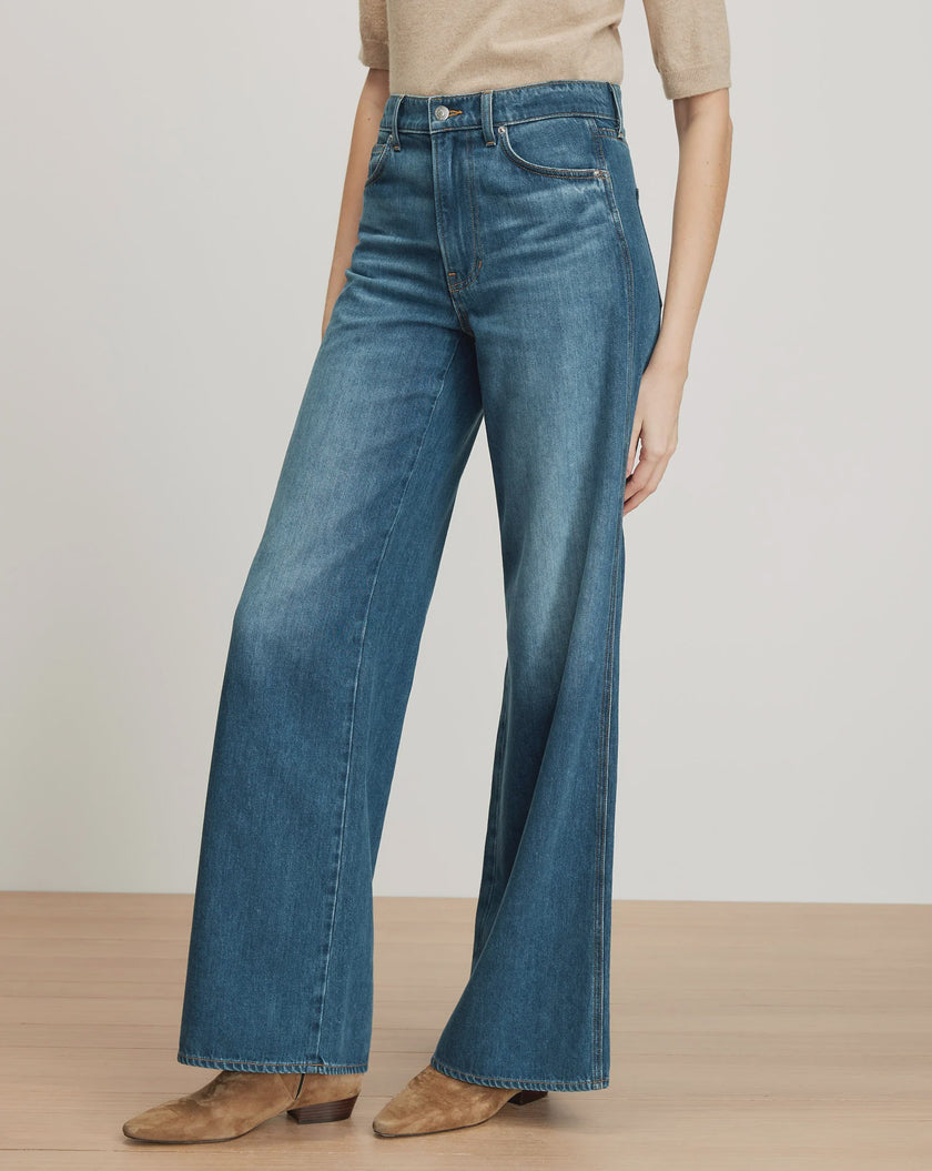 VER Mid Rise Wide Leg Jean