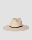 JL Packable Leather Trim Hat