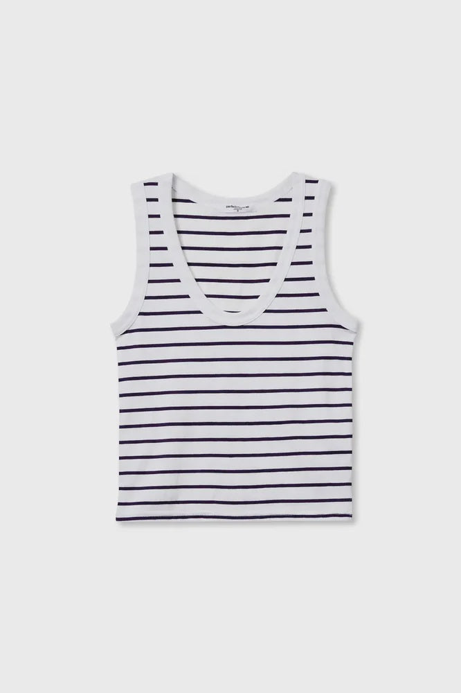 PWT Striped Scoop Tank