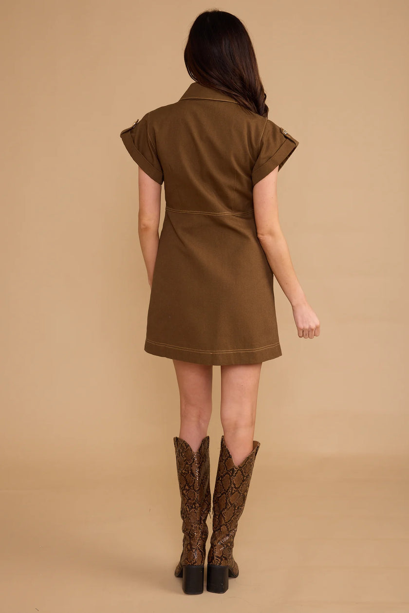 TL Canvas Utility Dress