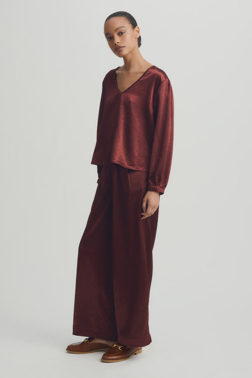 MN Silky Burgundy Set