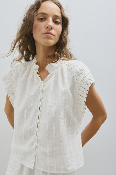 MN Crochet Insert Blouse
