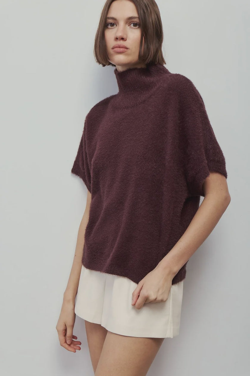 MN Mock Dolman Sweater
