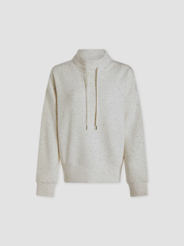 VAR Ivory Mock Neck Sweat